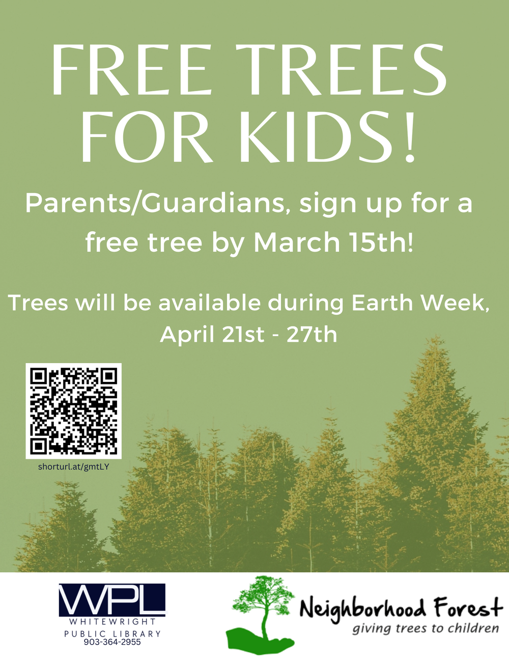 Free Trees for Kids