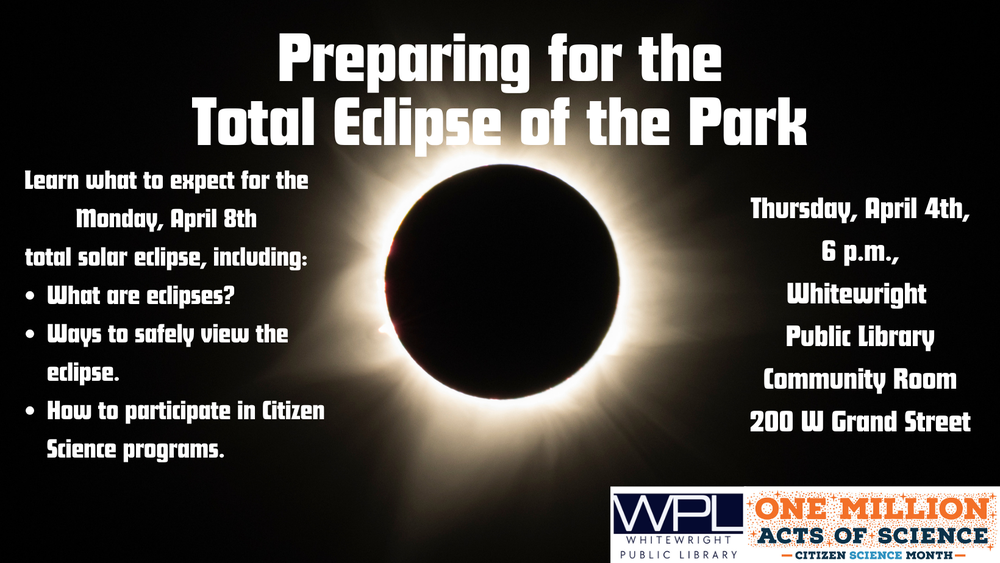 Preparing for Total Eclipse